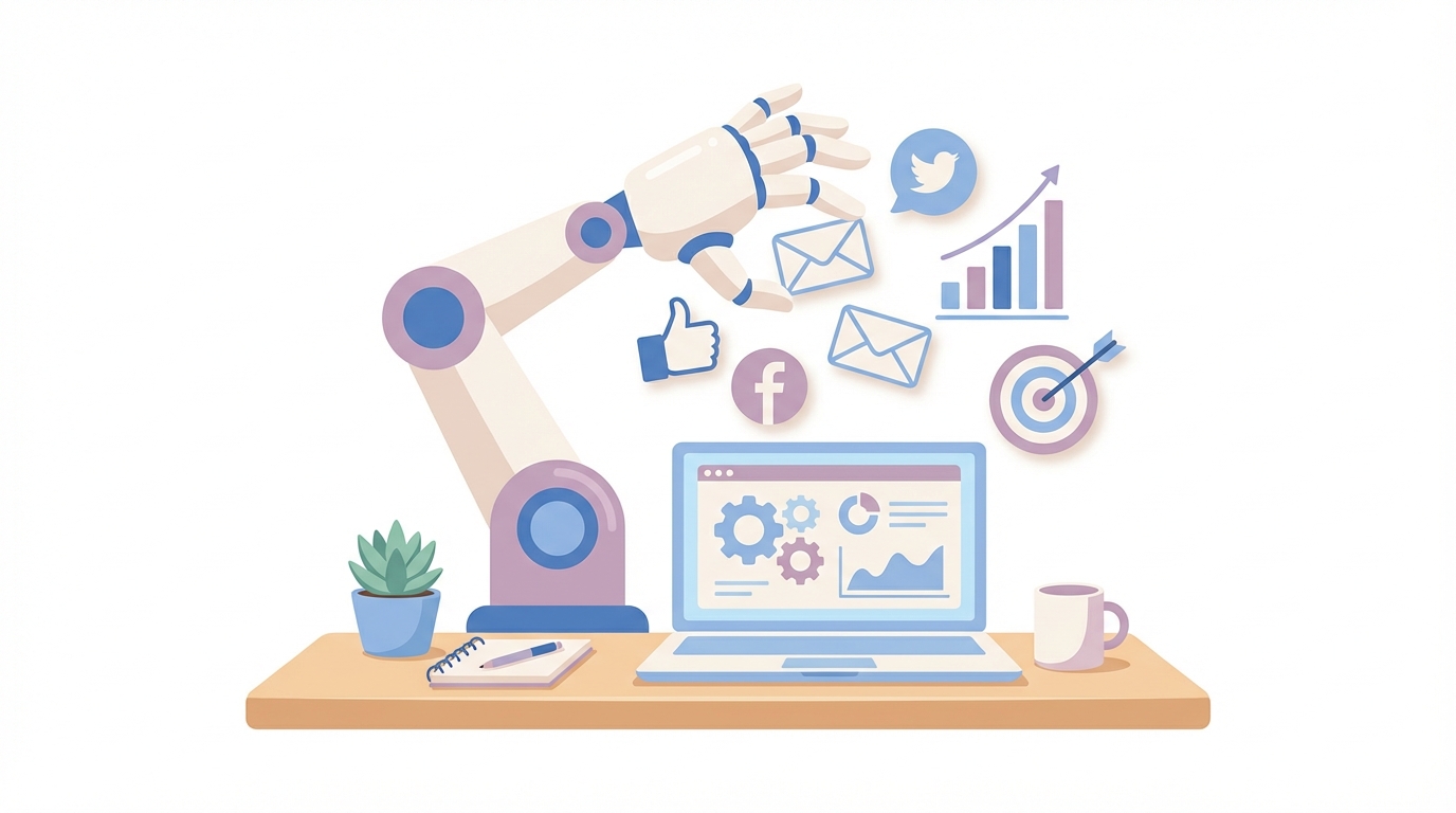 Wie KMU künstliche Intelligenz ins digitale Marketing integrieren (ohne Tech-Team)